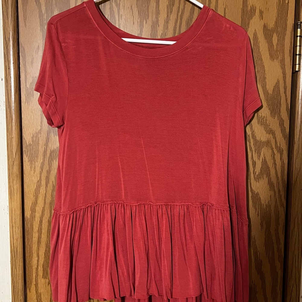 women’s pink   blouse